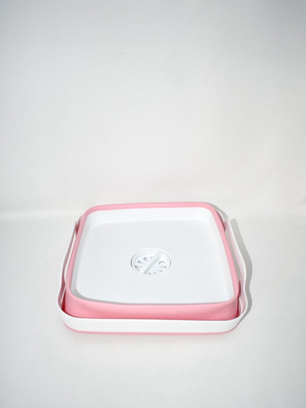 GIMWA 2.4 Gal Collapsible Dish Basin, Drain Plug, Baby Bottle Wash Tub, Pink, NW
